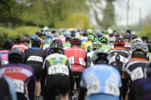 1st of May, 2017; A general view of the peloton during Stage 3 of the AmberGreen Energy Tour of Ulster. Moy, Co. Tyrone. Picture credit: Stephen McMahon / Tour of Ulster